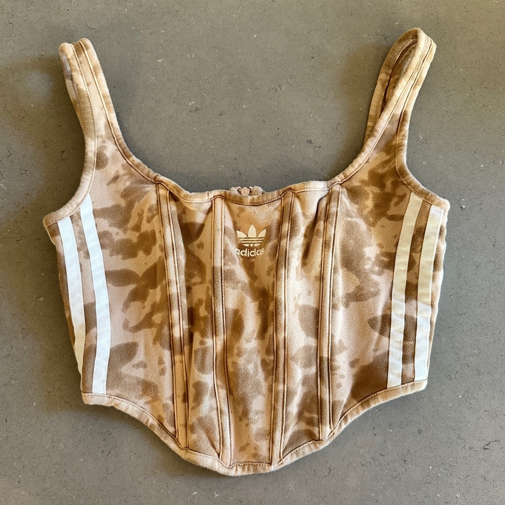Adidas Corset Camoflauge Top